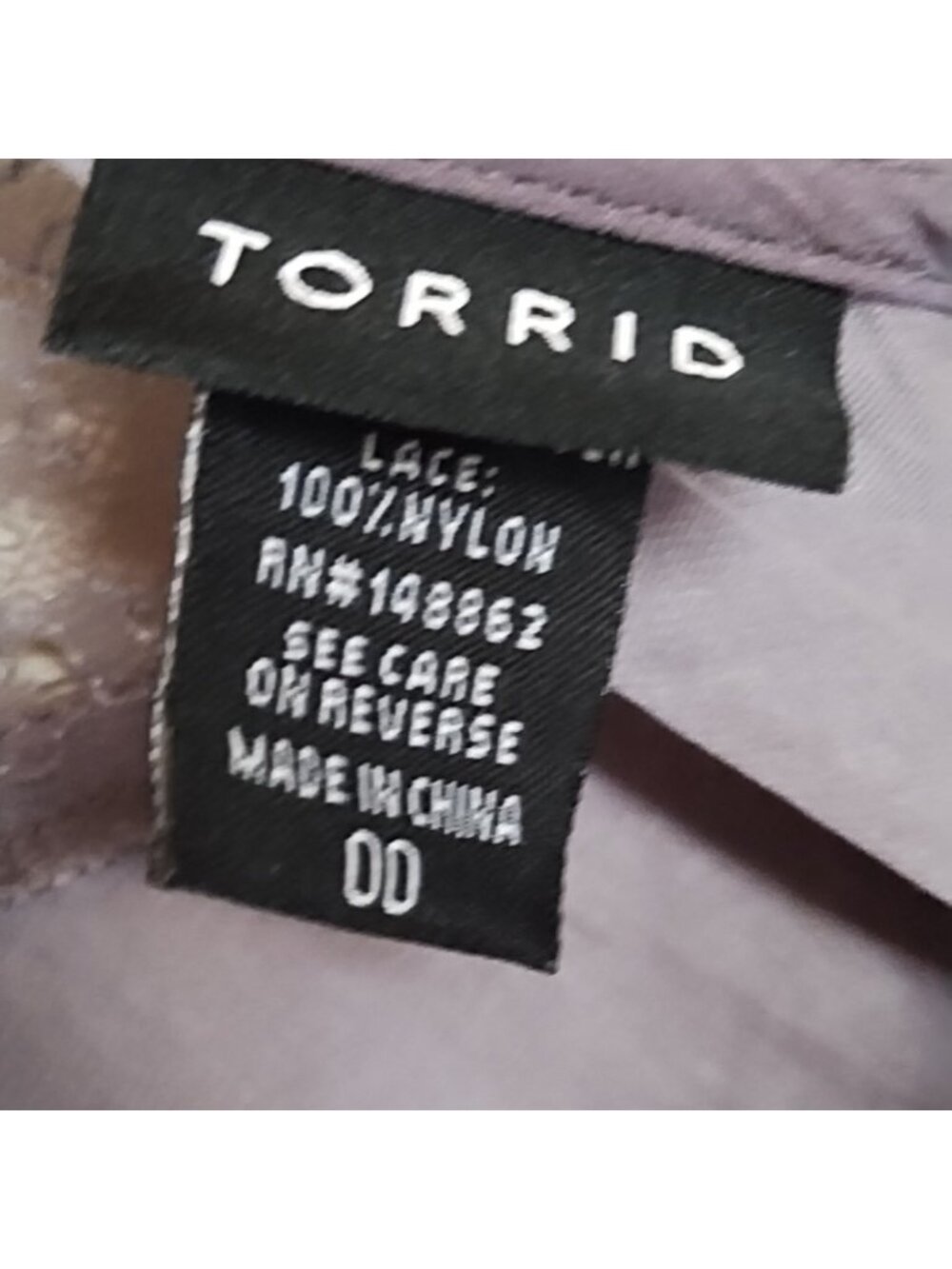 Torrid Gray Lace Camisole - Picture 5 of 6
